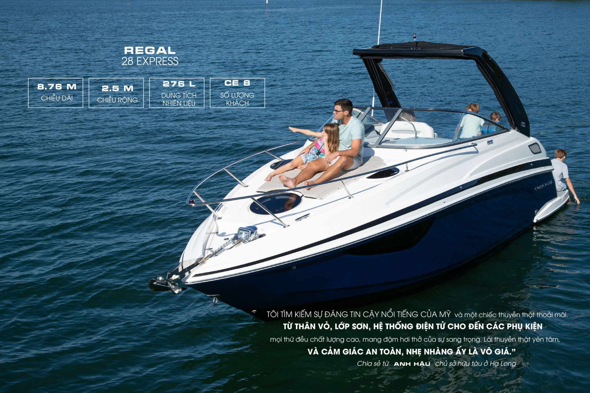 DU THUYỀN MINI 26 EXPRESS L&Agrave; BEST SELLER CỦA REGAL