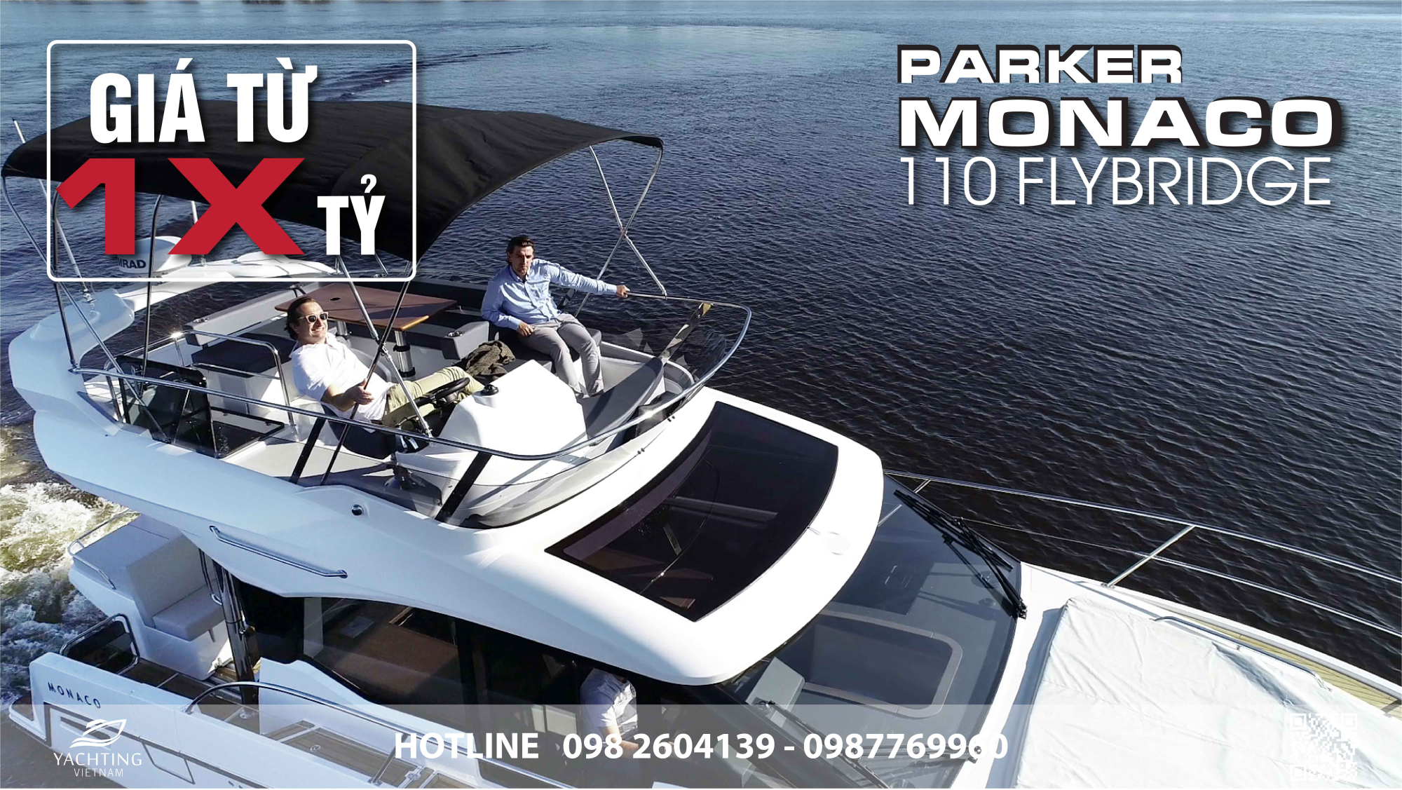 Du Thuyền PARKER MONACO 110 FLYBRIDGE